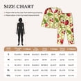 thumbnail image 5 of Uemuo Cherries and Ladybirds Pattern Womens Pajama Sets,PJ Set for Women,Pajamas for Women Logo,Long Sleeve Pajama Set for Women,Soft Long Sleeve Top With Pants-Small, 5 of 9