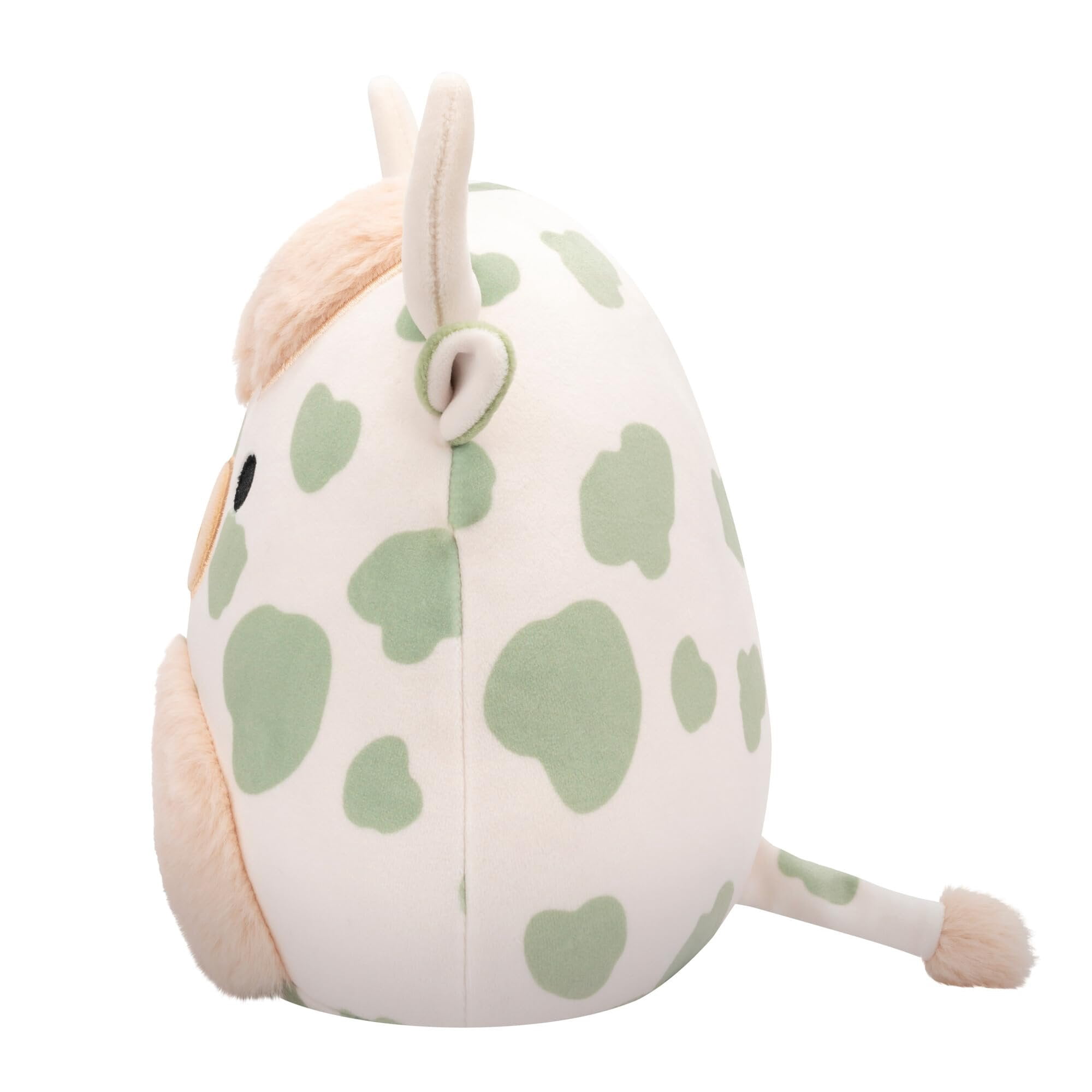 Squishmallows Celestino The Highland Cow with Stains, Sage Green, 19 cm