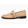thumbnail image 3 of Womens Slip On Loafers T-Strap Closed Round Toe Flats Comfortable Work Business Dress Shoes, 3 of 3