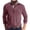 F108-Red, variant on FYDUU Mens Polo Golf Shirts Men's Shirt Long Sleeve Classic Polo Shirts Casual Button Tee Collared Work Pullover Shirts With Pockets Classic Golf Shirts