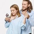 thumbnail image 3 of Wooden Ring Box Personalized Heart Shaped Ring Box for Proposal Engagement Wedding, 3 of 9