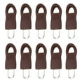 thumbnail image 2 of Guardurnaity Tirador de cremallera para bolsa de 5/10 piezas Accesorios de disfraces Marrón 8 # 10 piezas, 2 of 6
