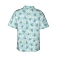 thumbnail image 3 of Goofa Sea Turtle Hawaiian Shirt for Men, Unisex Summer Beach Casual Short Sleeve Button Down Shirts,Aloha Tropical Floral print shirt-XX-Large, 3 of 9