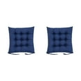 thumbnail image 3 of Langgg Waterproof Cushion For Outdoor Breathable Polyester Fabric Pearl Filling With Pearl Filling To Release Sitting Pressure dark blue 2Set, 3 of 6