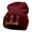 Maroon, variant on CSI Chicago Embroidered 12 Inch Long Knitted Beanie - White OSFM