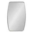 thumbnail image 2 of Kate and Laurel Caskill Modern Barrel Mirror, 20 x 32, Silver, Rounded Rectangle Mirror for Wall, 2 of 7