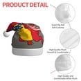 thumbnail image 4 of Salouo Dinosaur Super Hero Cartoon for Adult Christmas Hat Xmas Holiday Hat Santa Hat for Women & Men Festive Headwear Accessories Fit for Christmas/ New Year/Holiday/Party,1PC, 4 of 6