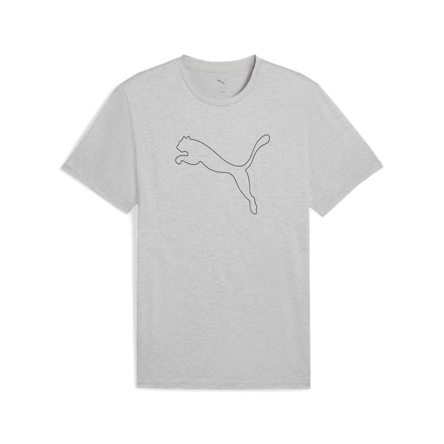 Playera Puma M TAD ESS Heather Cat para Hombre 525907-04 gris S