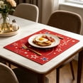 thumbnail image 5 of DefiDgd 18x12inch USA Anniversary Patriotic Placema,Red Blue and White Heat Insulation for 4th Of July Party Dinner Banquet Tabletop Home Decoration Supplies(G), 5 of 6
