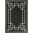 thumbnail image 1 of Furnish My Place Outdoor Collection Oriental Area Rug - 2 ft. x 3 ft. Black, Transitional Style Water Proof Rug Study Room, Patio, 1 of 7