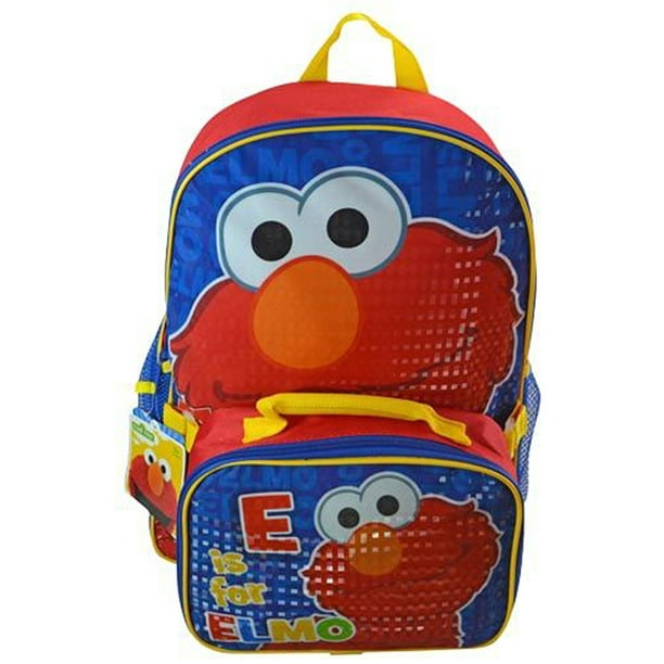 Sesame Street Sesame Street Elmo 16" Backpack with Detachable Lunch