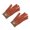 Caramel, variant on Joernso 1 Pair Women Winter Gloves Jacquard Thickened Plush Knitted Five Fingers Touch Screen Unisex Anti-slip Cold Weather Driving Golfing Skiing Skating Gloves