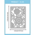 thumbnail image 2 of Troqueles de corte con fondo de mandala floral (1 unidad). Troqueles de acero al carbono con temática de mandala floral. Plantillas para scrapbooking., 2 of 7