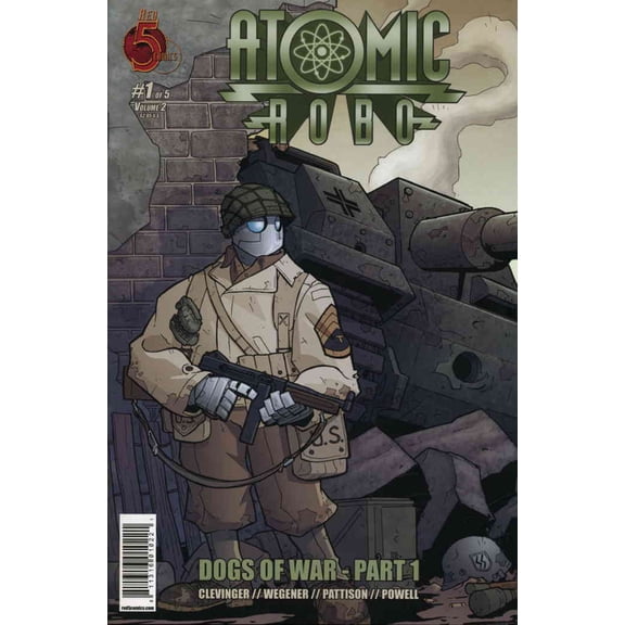 Atomic Robo: Dogs of War #1 VF ; Red 5 Comic Book