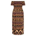 thumbnail image 2 of Avenue Women's Plus Size Raelynn Border Dress, 2 of 2