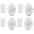 thumbnail image 1 of 4X PIR Infrared Motion Sensor Detector DC5-24V Auto On/Off Timer Switch LED Light Body PIR Motion Sensor Lamp(White), 1 of 6