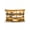Yellow, variant on 1 Pack Outdoor Throw Pillow, Yellow Truck Waterproof Pillow with Insert Included, Brown Striped Farmhouse Art Decorative Accent Cushion Sofa Pillows for Patio Porch, 16 x 16 In