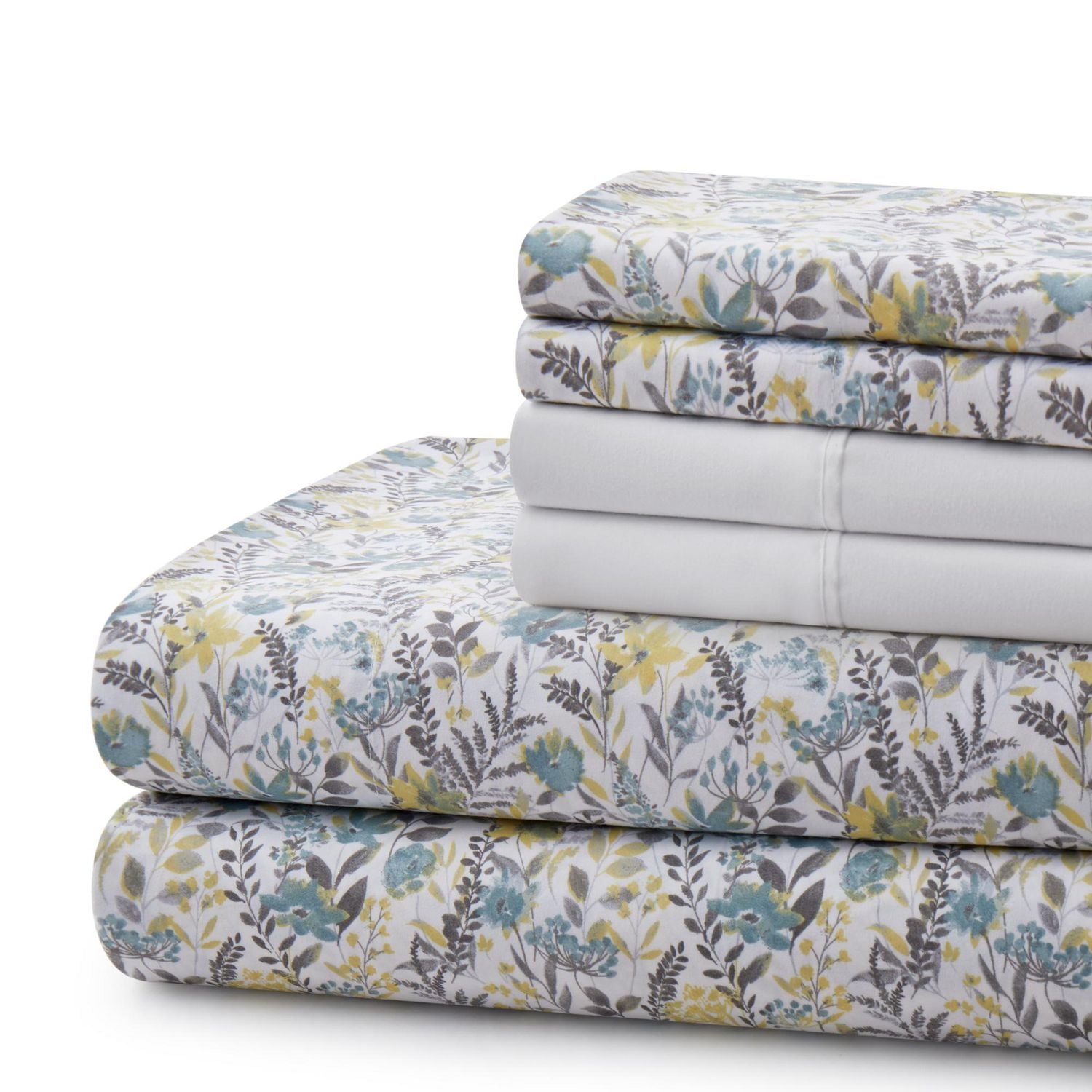 Marina Decoration Ultra Soft Silky Deep Pocket Rich Printed Bedding Rayon from Bamboo All Season Sheet Set with Pillowcases