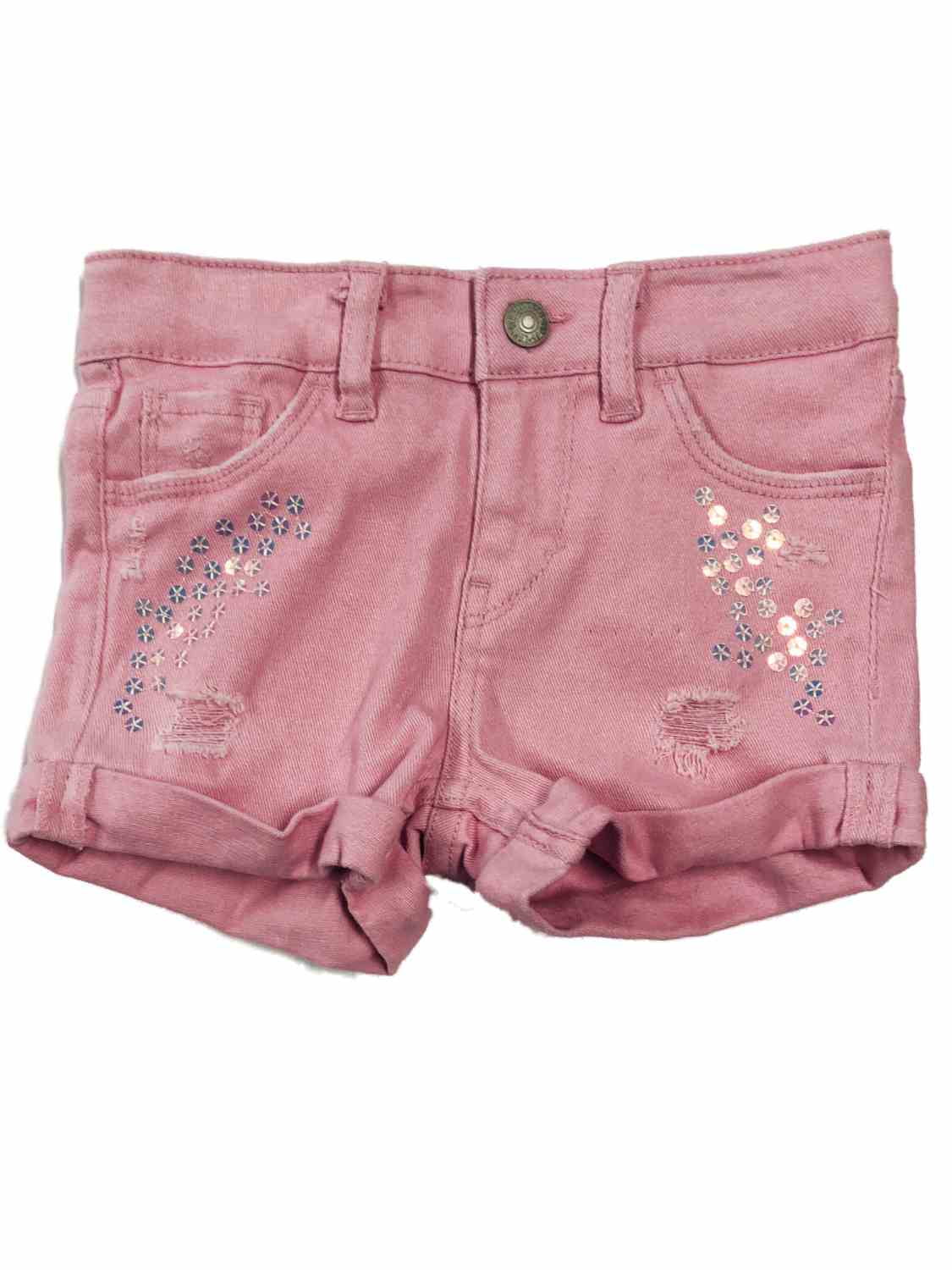 Levis Toddler Girls Pink Denim Sequin 