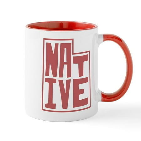

CafePress - Utah Native - 11 oz Ceramic Mug - Novelty Coffee Tea Cup