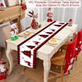 thumbnail image 3 of Christmas Table Runner Merry Christmas Decoration for Home Xmas Party Decor 2024 Navidad Notal Noel Ornament Happy New Year 2025, 3 of 5