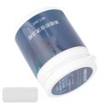 thumbnail image 3 of Paquete de 30 almohadillas desmaquillantes hidratantes para ojos para limpiar extensiones de pestañas, algodón suave, delicadas y efectivas, 3 of 8