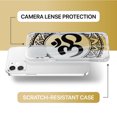 thumbnail image 6 of Case Yard iPhone-12-Mini Case Clear Soft & Flexible TPU Ultra Low Profile Slim Fit Thin Shockproof Transparent Bumper Protective Cover Drop Protective Cell Phone Cases (Ohm Mandala), 6 of 8