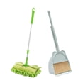 thumbnail image 2 of Mop Housekeeping Play Set Mini Dustpan and Broom for Children Kids Broom Dustpan Blue, 2 of 9