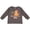 Charcoal, variant on Inktastic Bring Back The 90s Cool Orange Cat Boys or Girls Long Sleeve Toddler T-Shirt