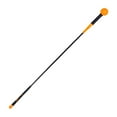 thumbnail image 2 of DYNWAVECA Golf Swing Trainer Aid Golf Practice Tool Length 116cm Portable Golf Comfortable Grip Warm up Stick Golf Training for Driving Orange Round Grip, 2 of 10