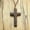 Brown, variant on 90cm Brown/Black Wood Cross 48mm*84mm Pendants Men's Handmade Gift Rope Necklace