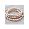 thumbnail image 3 of Collar y Aretes GREG J.M Perla Cultivada Natural Rosa Chapa de Oro, 3 of 7