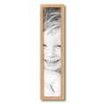 thumbnail image 2 of ArtToFrames 5" x 23" Red Oak Wood Picture Frame, 5x23 inch Brown Wood Poster Frame (WOM-4878), 2 of 7