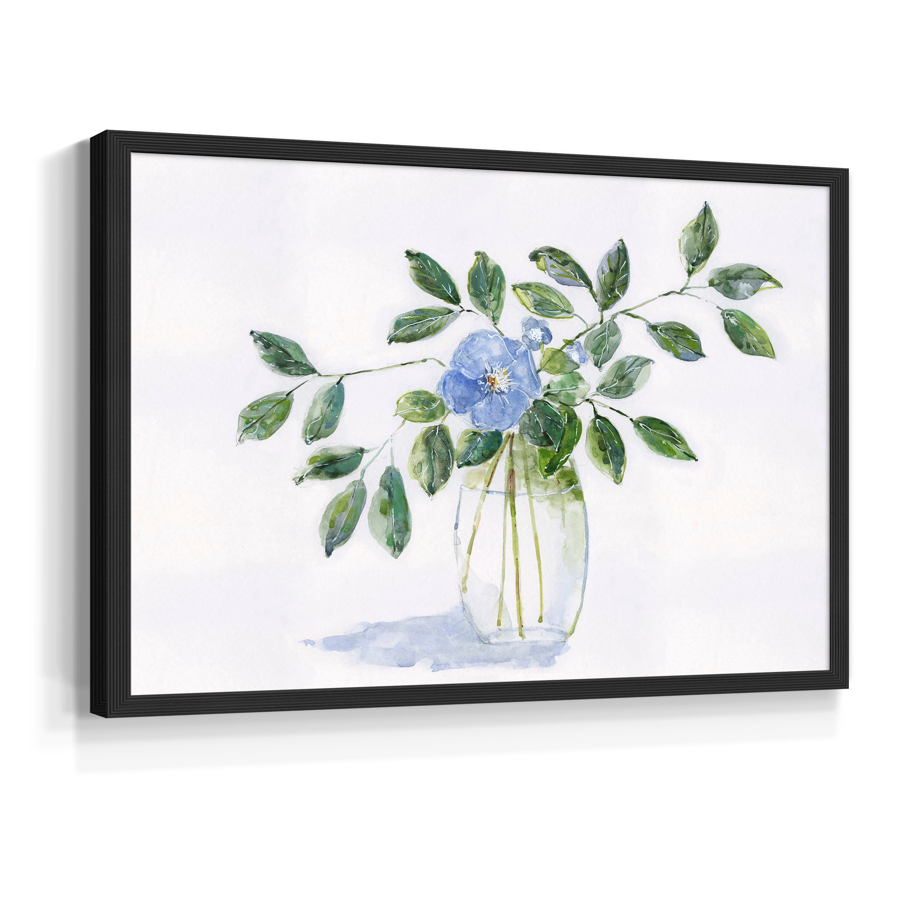 Rustic Simplicity II by Sally Swatland - Restickable Framed Giclée Print