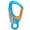 Sky Blue, variant on Professional 35KN Climbing Carabiner Heavy Duty Locking Safety Buckle Hardware for Mountaineering Caving High Altitude Work 5.5 x 2.9 Inches / 140 x 73 mm Sky Blue