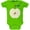 Green, variant on Halloween Apple Slice Costume Short Sleeve Graphic Baby One Piece