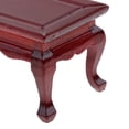 thumbnail image 4 of Esquirla Maison de Poupée Miniature 1/12 Table d'Appoint en Bois Rouge Table Basse Modèle de Mobilier Salon, 4 of 7