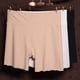 thumbnail image 4 of Leggings anti-luz de talla grande para mujer, pantalones de seguridad sin costuras de tres puntos con borde ondulado y seda de hielo en el vientre, 4 of 6