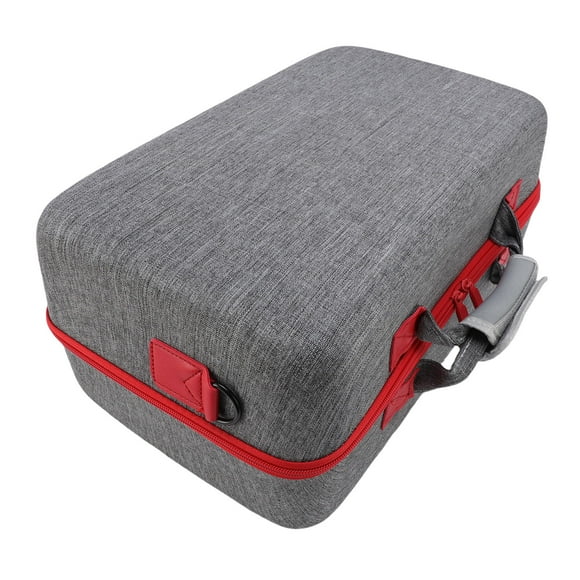 Game Console Hard Shell Carrying Case Portable Travel Storage Bag Holds Console Controller Vertical Base Earphone Cables Accessories
