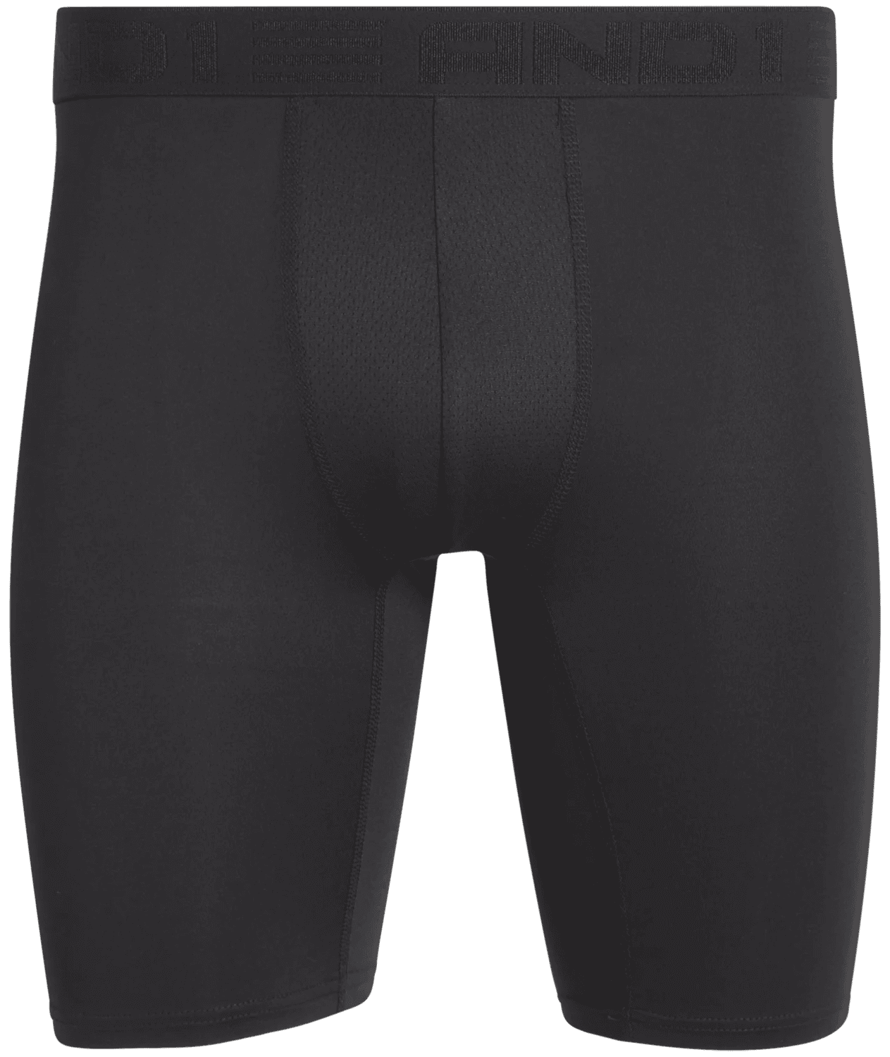 AND1 Men's Underwear Pro Platinum Long Leg Boxer Briefs, 9"