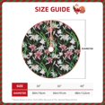 thumbnail image 2 of Sikiie Lilies Flowers Nativity Christmas Tree Skirt, Jesus Christian Winter Holiday Tree Mat Decoration(30-48IN)30", 2 of 6