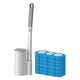 thumbnail image 1 of Juego de cepillos de baño desechables Herramientas de limpieza Mantenimiento profesional del baño 18 piezas de recambio, 1 of 9