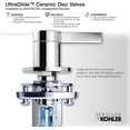 thumbnail image 4 of Kohler K-28125-4 Venza 1.2 GPM Widespread Bathroom Faucet - Chrome, 4 of 5