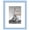 Blue, variant on 8x10 Picture Frame, Display Pictures 5x7 with Mat or 8 x 10 Without, Wall Hanging Photo Frames, 1 Pack