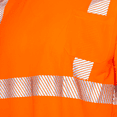 thumbnail image 4 of JORESTECH Hi-Vis Long-Sleeved Work Safety T-Shirt, Striped Heat-Transferred Reflective, TS-04 (Orange, M), 4 of 6