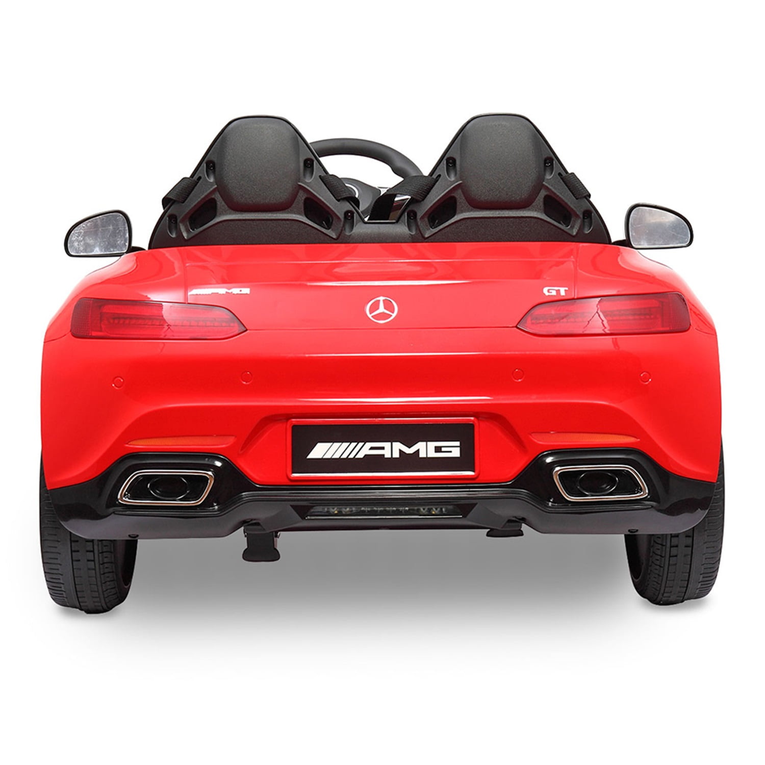 CIPACHO Licensed Benz GT 12V Powered Ride On Toy Car 2-Seat Kids Car Toy with MP3, Radio, Speed Shift, LED Lights, Red CIPACHO Licensed Benz GT 12V Powered Ride On Toy Car 2-Seat Kids Car Toy with MP3, Radio, Speed Shift, LED Lights, Red