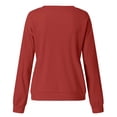 thumbnail image 6 of QASIEATN Hoodies for Graceful Women Fashion, Oversized Sweatshirts Loose Fit Casual Crewneck Sweatshirts Long Sleeve Pullover Tops, Womens Fall Tops, 6 of 7