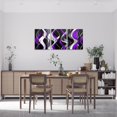 thumbnail image 2 of Hieng Kids Pink Gray Black Picture Wall Decor Geometric Stripes Canvas Wall Hieng for Living Room Abstract Lines Hieng Wall Painting Boys Girls Geometry Room Decor, 2 of 6