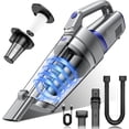 thumbnail image 1 of Handheld Vacuum Cordless, 15000PA Strong Suction Hand Held Car Vacuum Cleaner Rechargeable, Portable Hand Vacuum with Multi-Nozzles & Washable  for Home Office, Car, Pets, 1 of 8