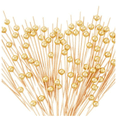 thumbnail image 1 of 300 Pcs Cocktail Picks, 4.7 Inch Food Toothpicks for Appetizers/Bamboo Cocktail Skewers/Long Toothpicks for Fruit, 1 of 1